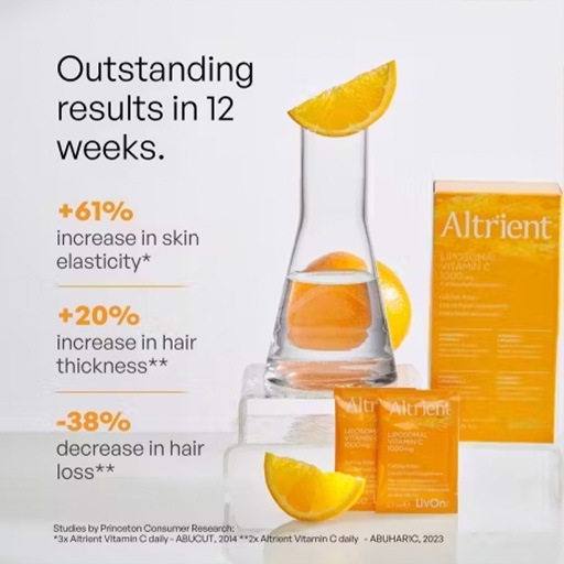 Altrient Liposomal Vitamin C 1000mg 30 Sachets - Image 3
