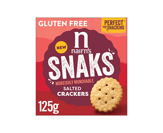 Nairn’s Snaks Gluten Free Salted Crackers 125g