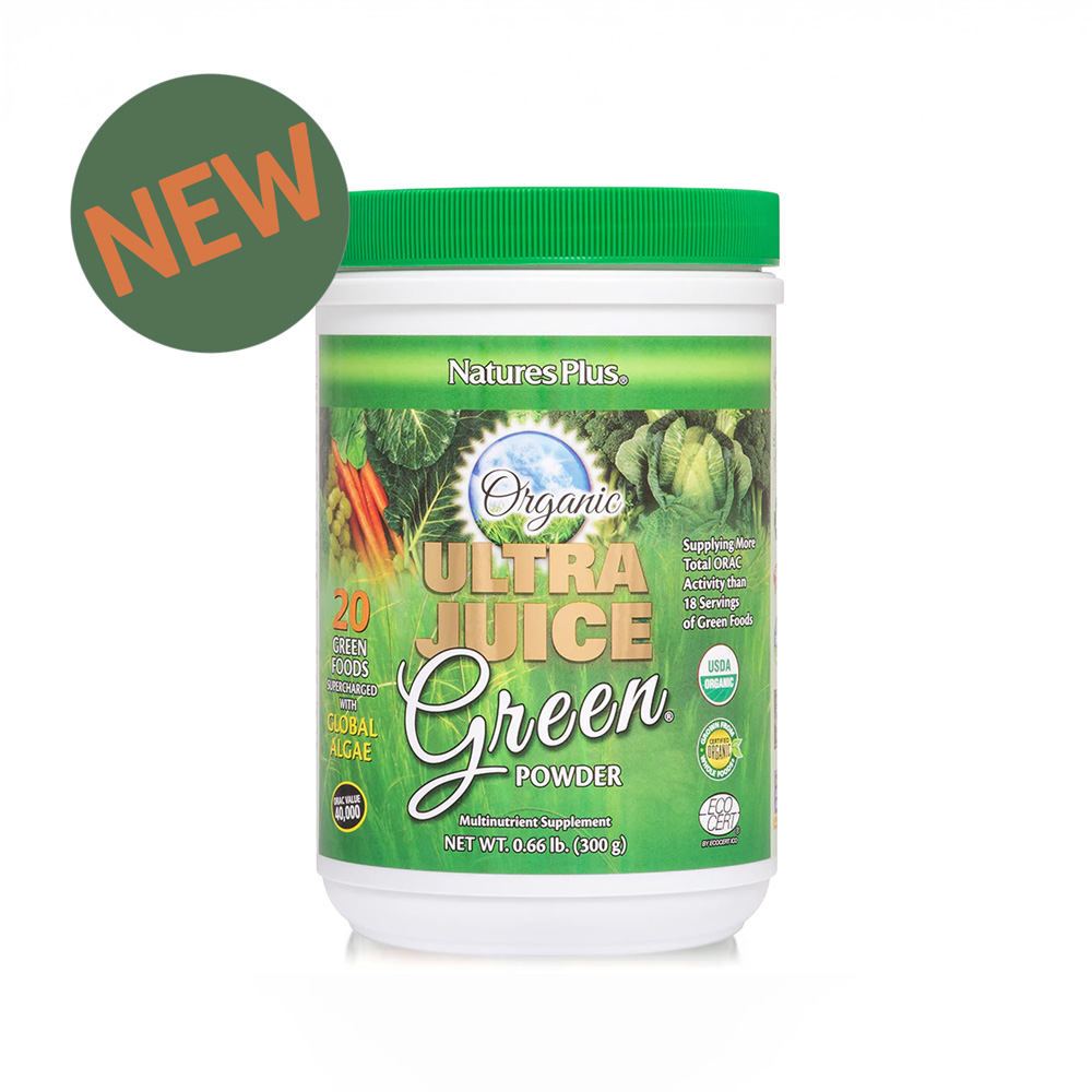 Nature’s Plus Organic Ultra Juice Green Drink 300g