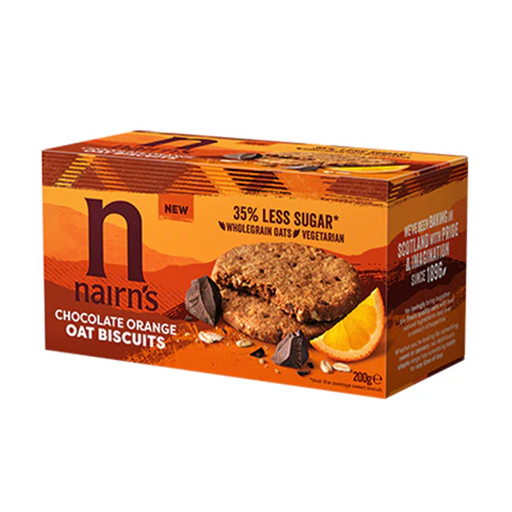 Nairn's Oat Biscuits Chocolate Orange